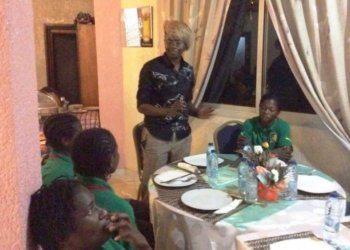 Tanière : Enganamouit a rendu visite aux Lionnes U20