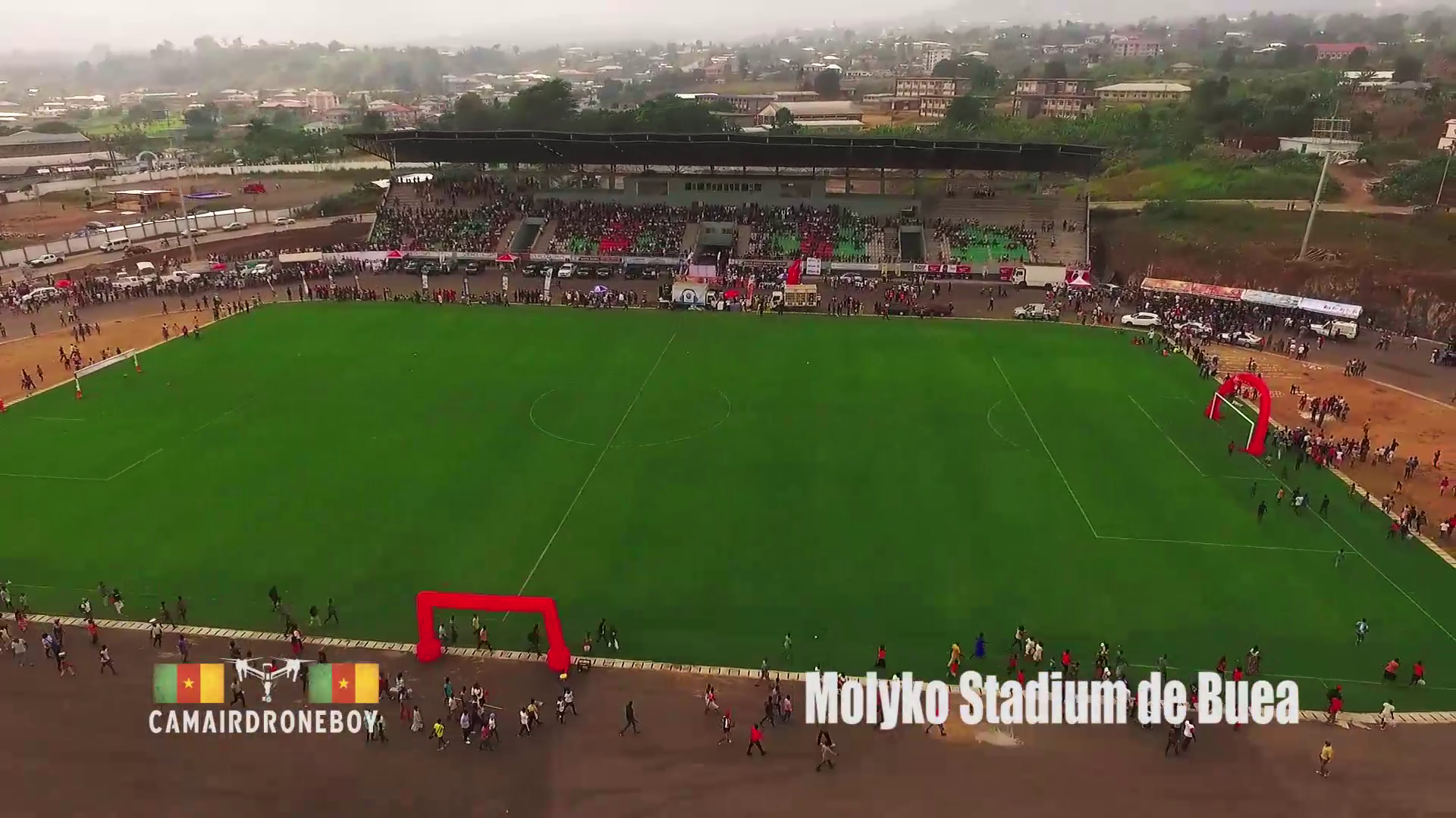 CAN 2019 : les dernières images du stade Molyko de Buea