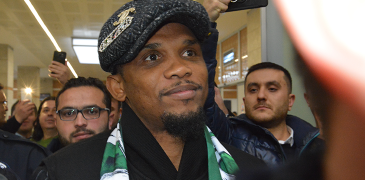 Samuel Eto’o est arrivé à Konya