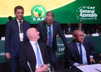 Coupe du Monde 2026: Gianni Infantino et Ahmad Ahmad, c&rsquo;est chaud