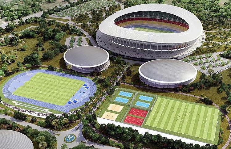 CAN 2019 : le Complexe de Japoma déjà réalisé à 30%