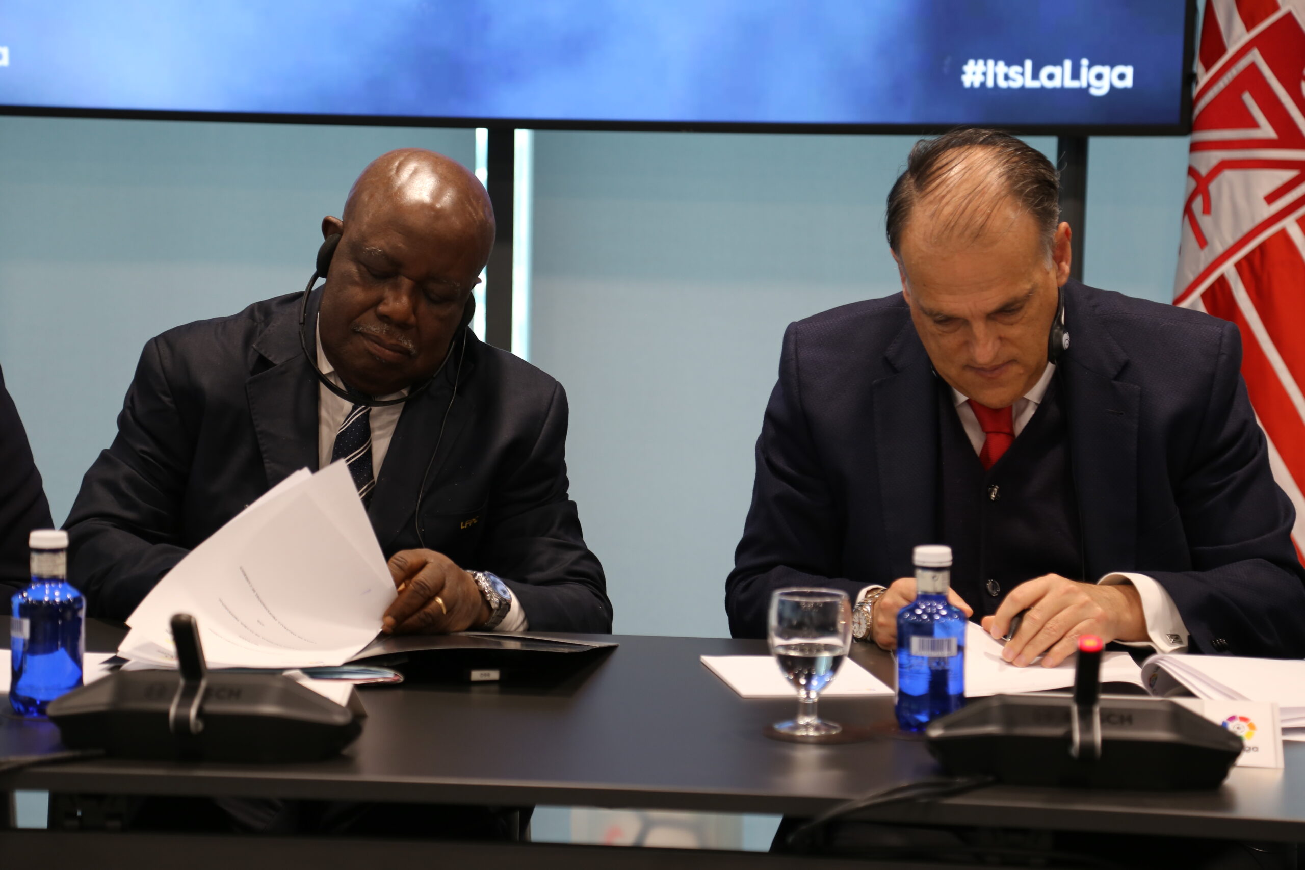 LaLiga et la Lfpc ensemble pour le  développement du football dans le pays africain