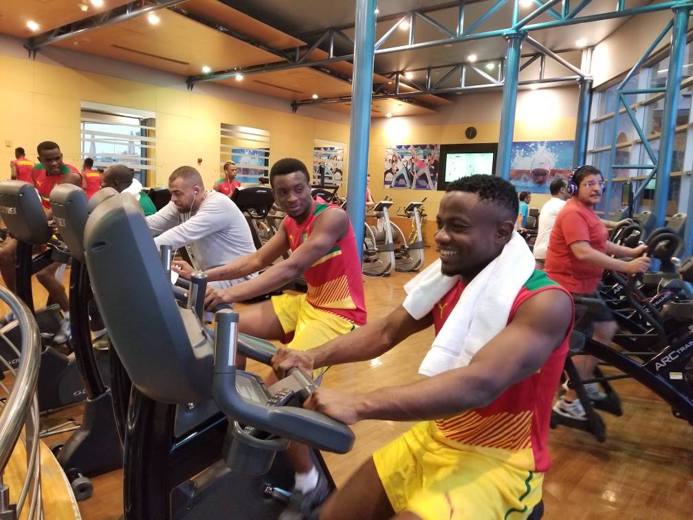 Koweit City: Les Lions se sont entraînés