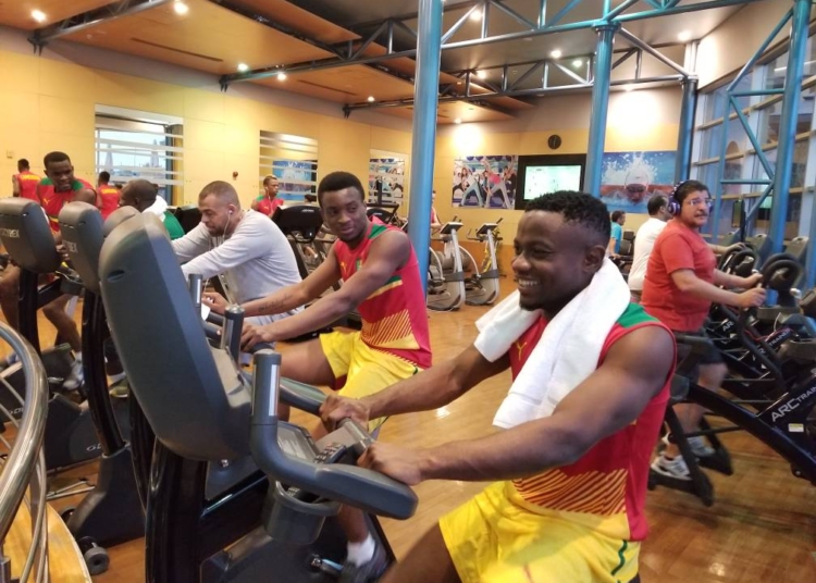 Koweit City: Les Lions se sont entraînés