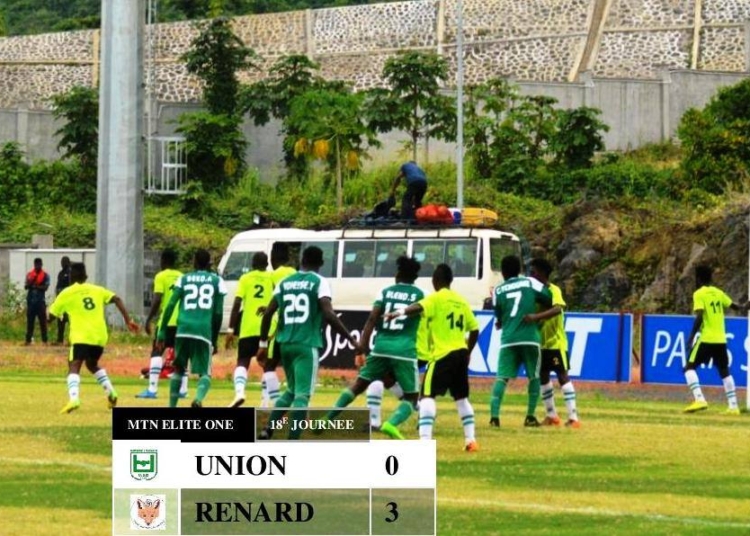 Union de Douala subit une lourde défaite contre Stade Renard