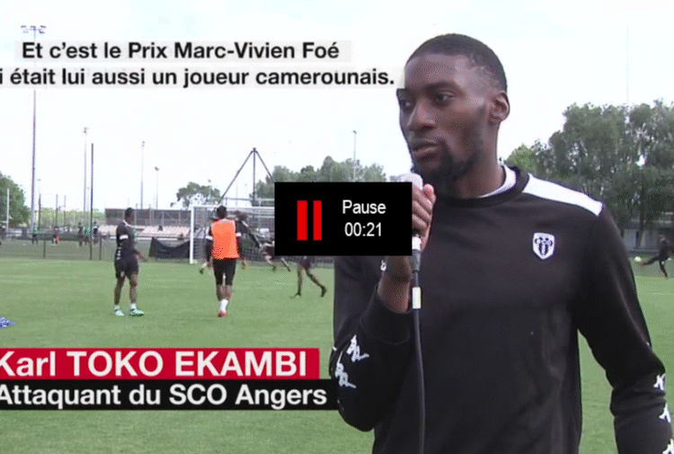 Karl Toko Ekambi: «Ce Prix Marc-Vivien Foé, c’est quelque chose de fort»
