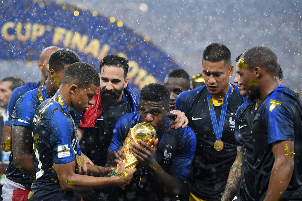 Des camerounais d’origine, Kyrian Mbappé et Samuel Umtiti, champion du monde avec la France