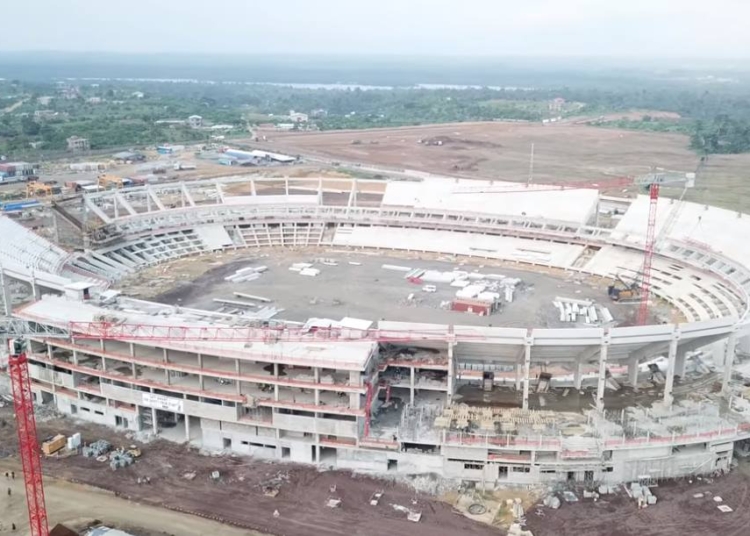 Infrastructures CAN 2019 : Le Stade de Japoma poursuit son embellie