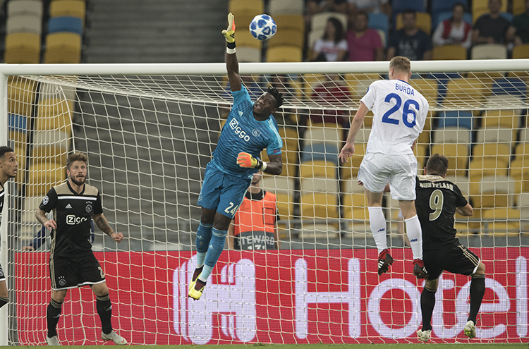 André Onana et Ajax d’Amsterdam en Champions League