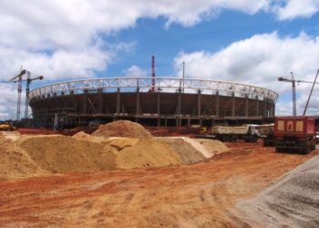 CAN 2019 : des avancées notables au Stade Olembé de Yaoundé (vidéo)