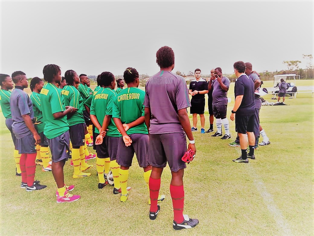 Coupe du Monde U17 : Première séance d’entraînement pour les Lionnes au Brésil