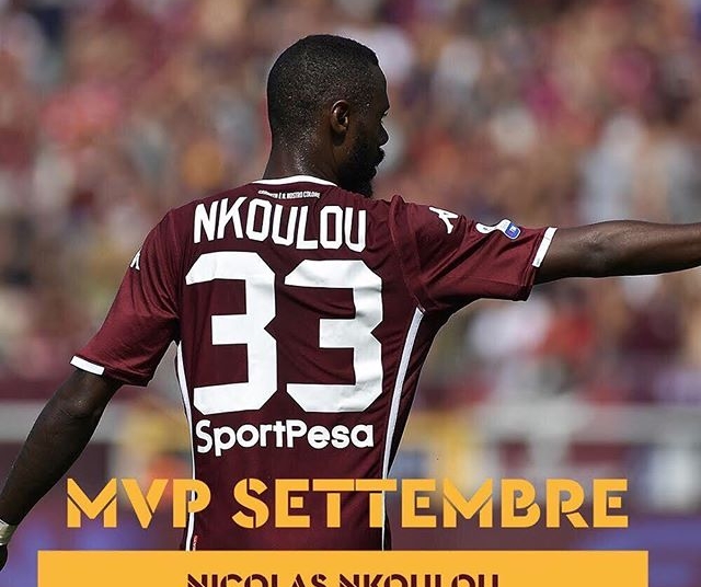 Serie A: Nicolas Nkoulou et les lauriers