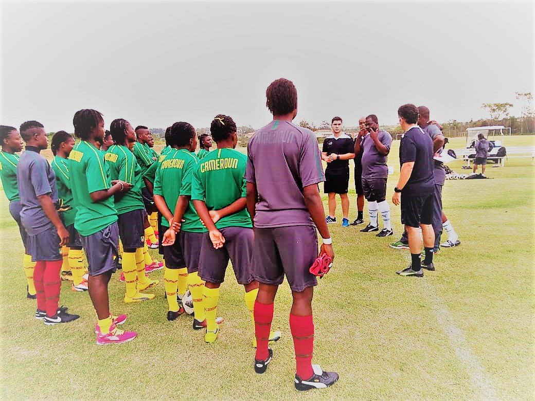 Coupe du Monde U17 : Première séance d’entraînement pour les Lionnes au Brésil