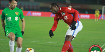 Chine : un sixième but pour Christian Bassogog
