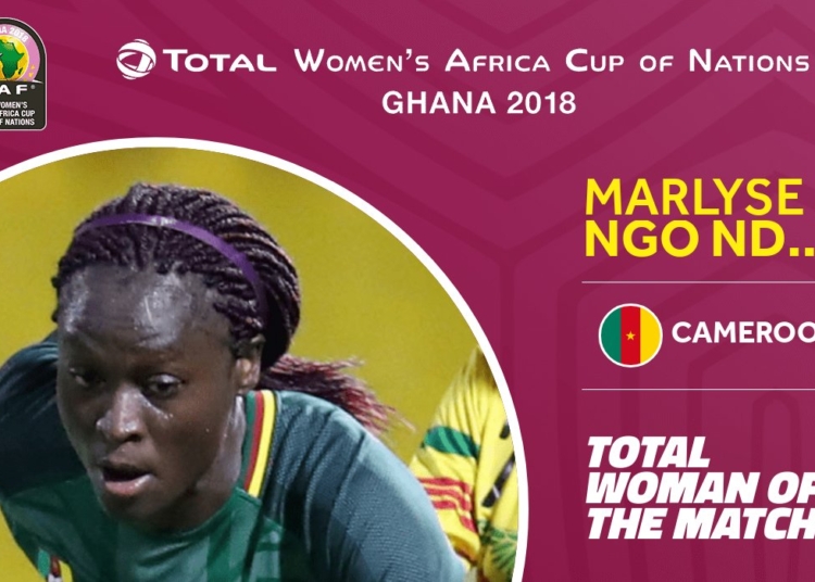 CAN 2018 F : Marlyse Bernadette Ngo, la meilleure du match