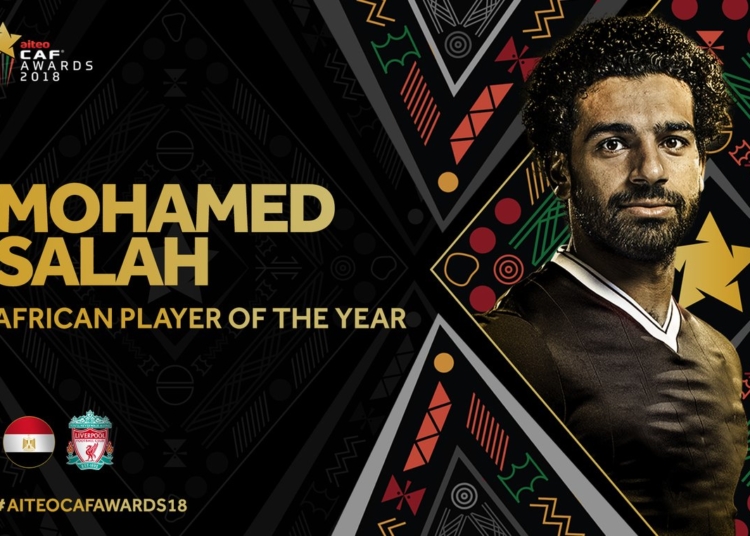 CAF Awards : Mohamed Salah, joueur africain 2018