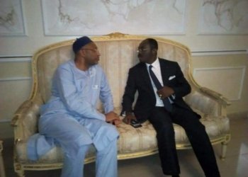 Seidou Mbombo Njoya a rendu visite au nouveau ministre des sports, Kombi Mouelle