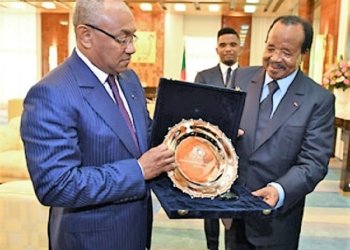 CAN 2021 : Ahmad Ahmad est arrivé en Côte d’Ivoire