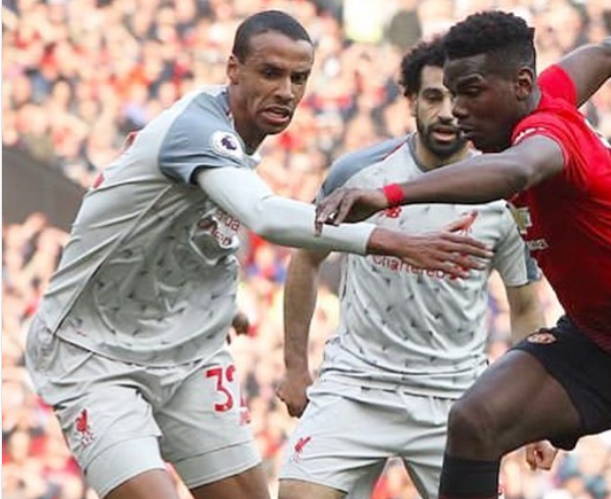 Liverpool et Matip stoppés par Manchester United