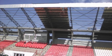 Stade annexe de Limbé : le vent emporte la toiture