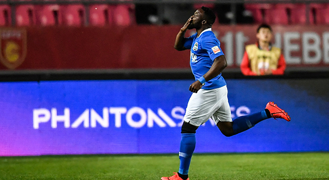 Chine : Bassogog et Ohandza combinent pour inscrire les trois buts de Henan Jianye contre Hebei CFFC