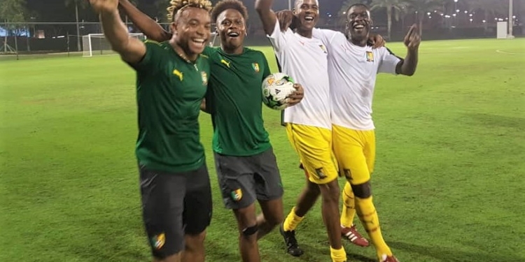 Doha, Qatar : le mardi des Lions Indomptables