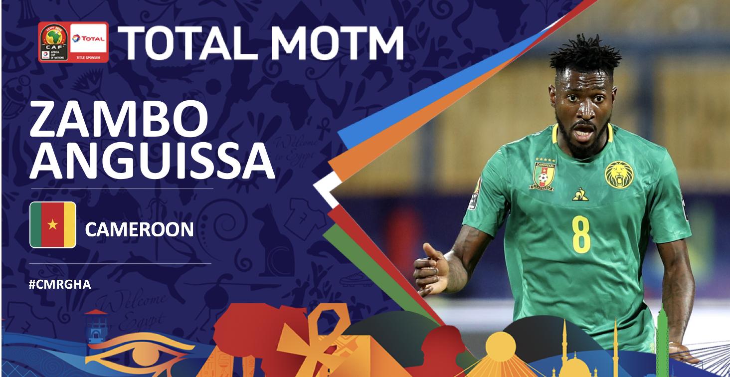 Cameroun – Ghana : Zambo-Anguissa, Man of The Match