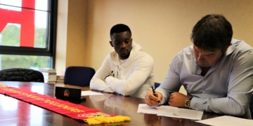 Benjamin Moukandjo : « c’est un club qui mérite d’être là-haut, qui mérite de retrouver l’élite. C’est ce challenge qui m’excite… »