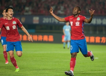 Chine : Christian Bassogog marque son cinquième but de la saison