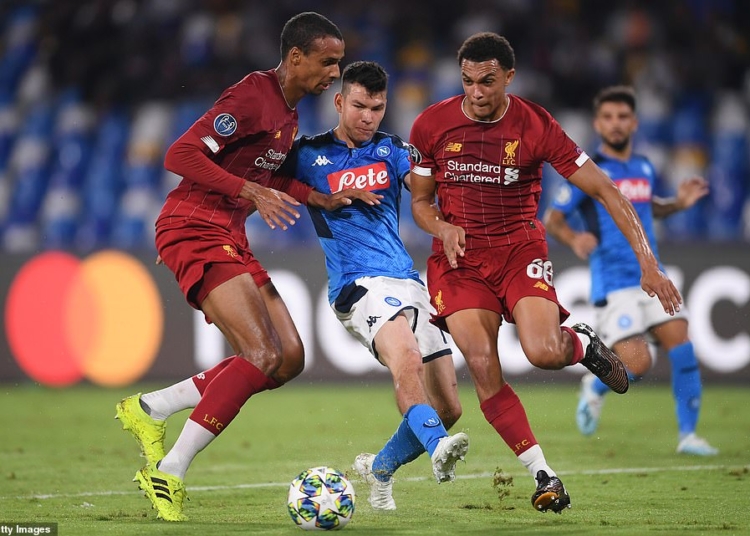Naples – Liverpool : ce fut compliqué pour Matip et son club