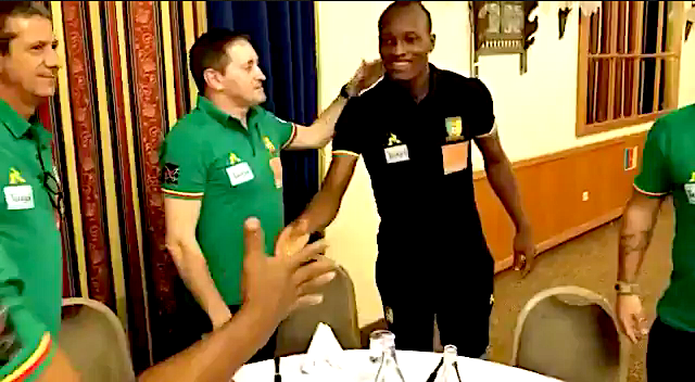 Les Lions Indomptables du Cameroun font la connaissance de Toni Conceiçao