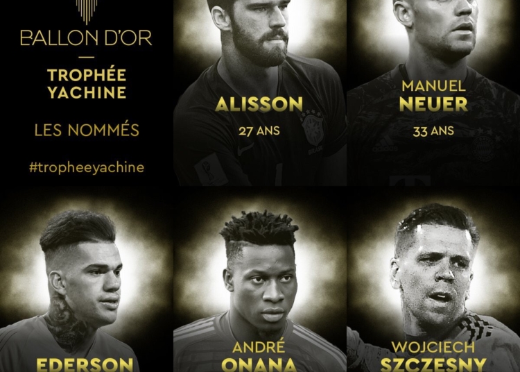 André Onana, nominé pour le trophée Yachine