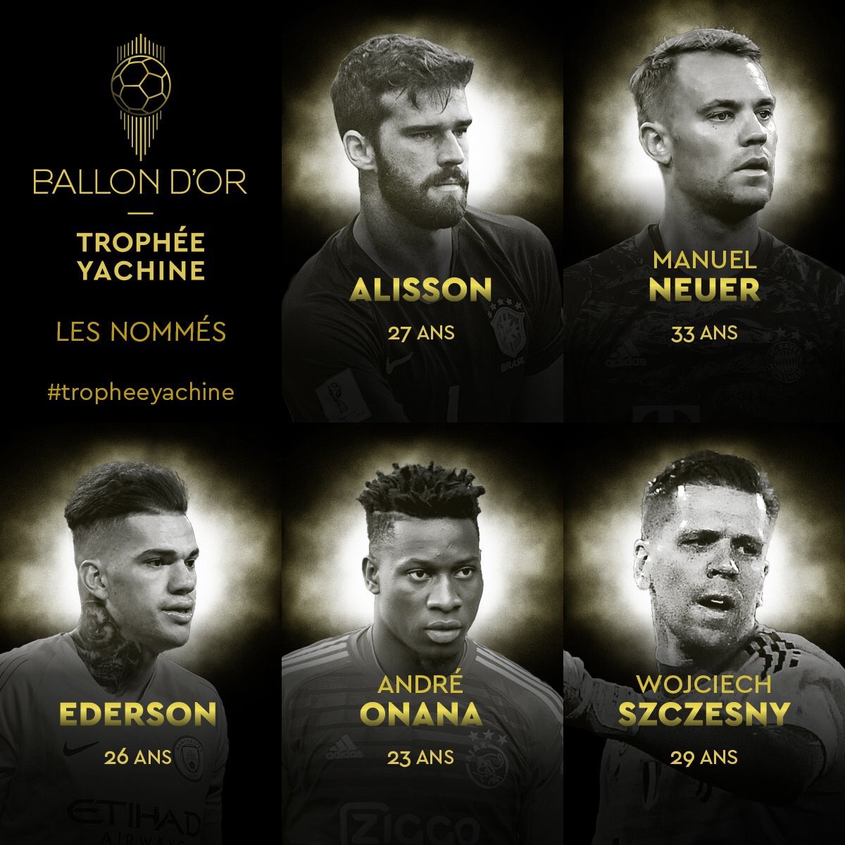 André Onana, nominé pour le trophée Yachine