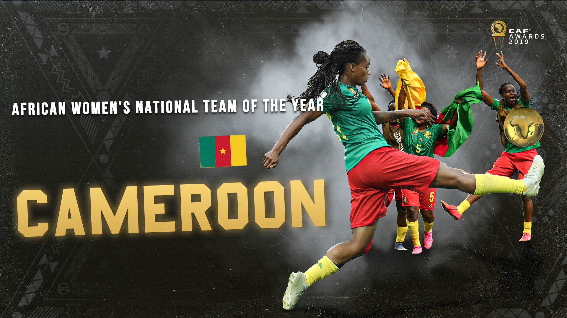 CAF Awards : Lionnes indomptables, meilleure équipe d’Afrique