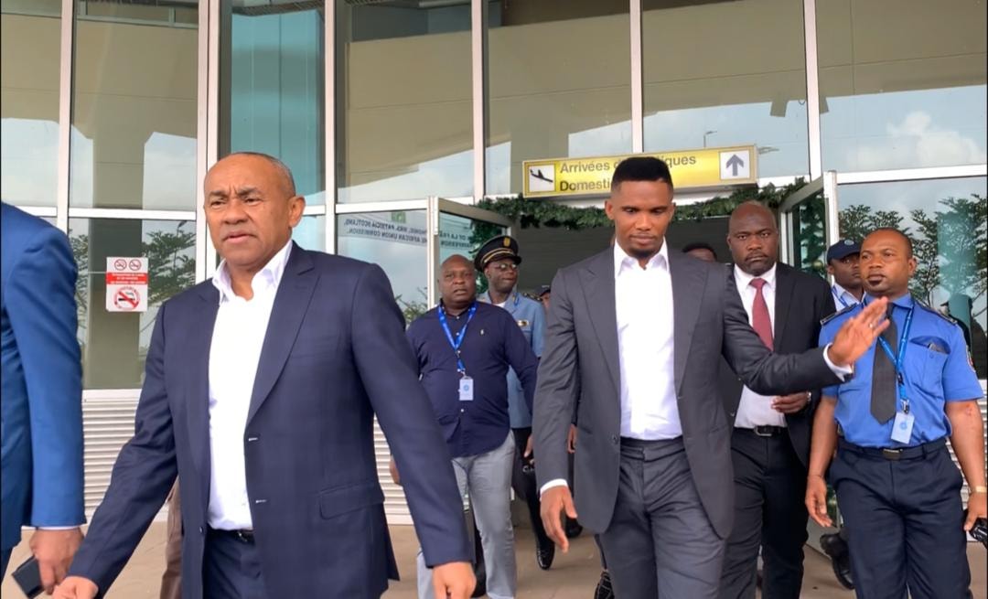 CAN 2021 : Ahmad Ahmad conduit une large délégation au Cameroun