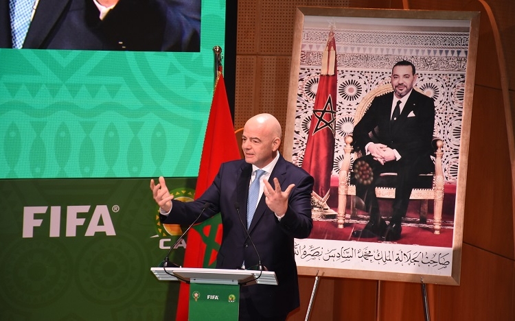 Infantino dresse un sombre constat et appelle à une CAN quadriennale