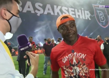 Achille Webo, champion de Turquie avec Istanbul Başakşehir