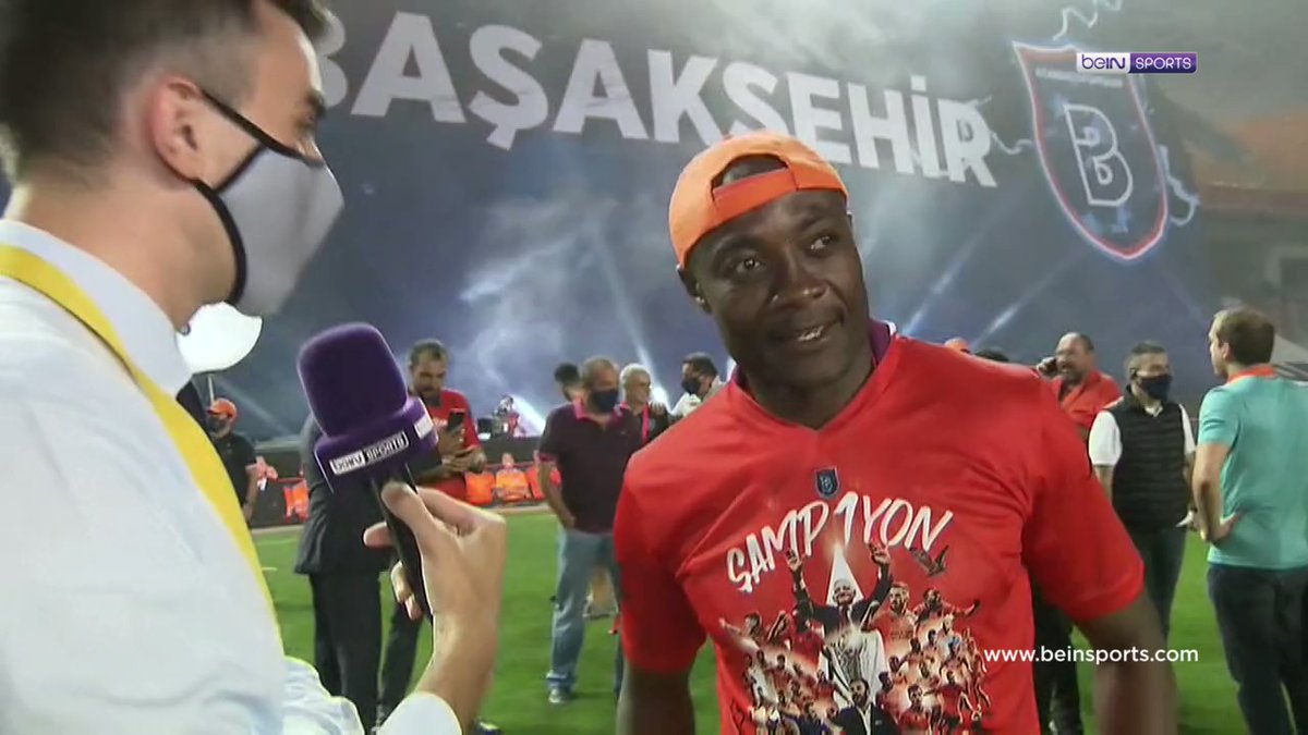 Achille Webo, champion de Turquie avec Istanbul Başakşehir