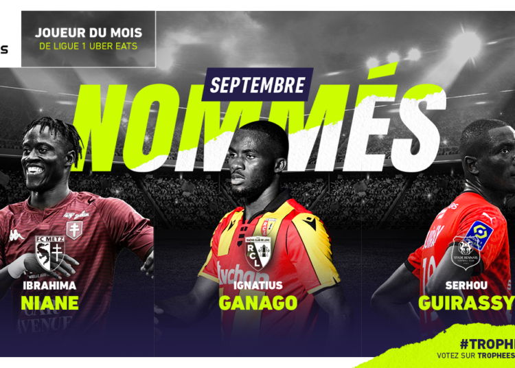 Ignatius Ganago en lice pour le titre de joueur du mois en Ligue 1 de France