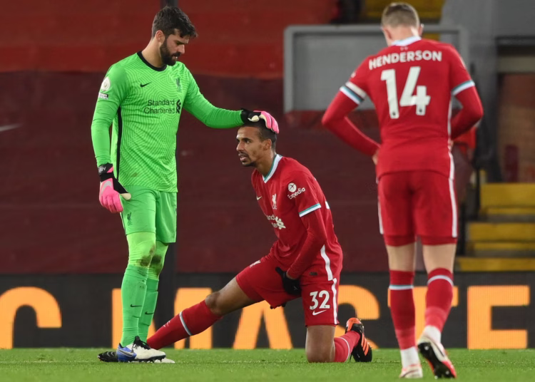 Liverpool : Joel Matip se blesse encore