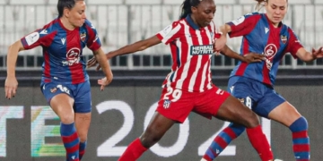 Super Coupe d&rsquo;Espagne : Njoya Ajara éclipse la compétition avec deux buts et une passe décisive