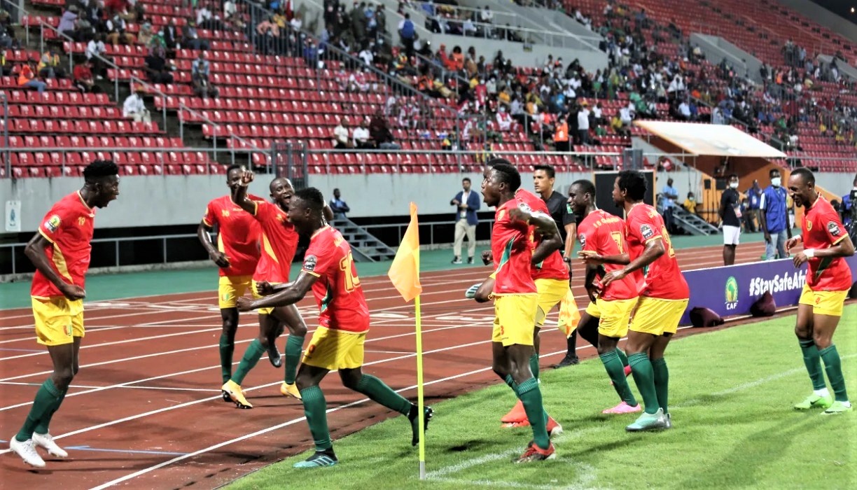 CHAN 2021 : le Syli National fracasse la Namibie, 3-0