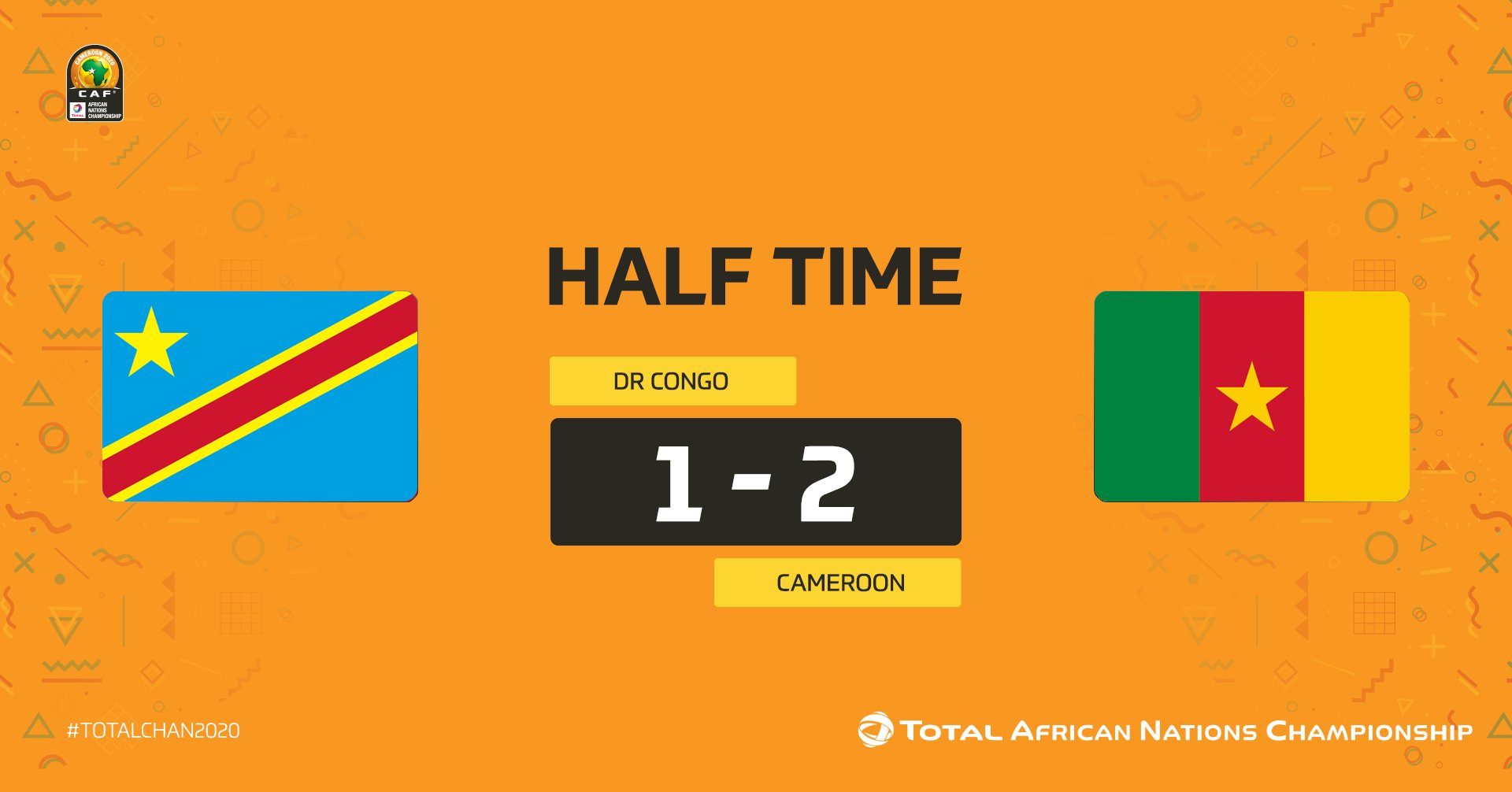 RD Congo – Cameroun : belle affiche de quart de finale (1-2)