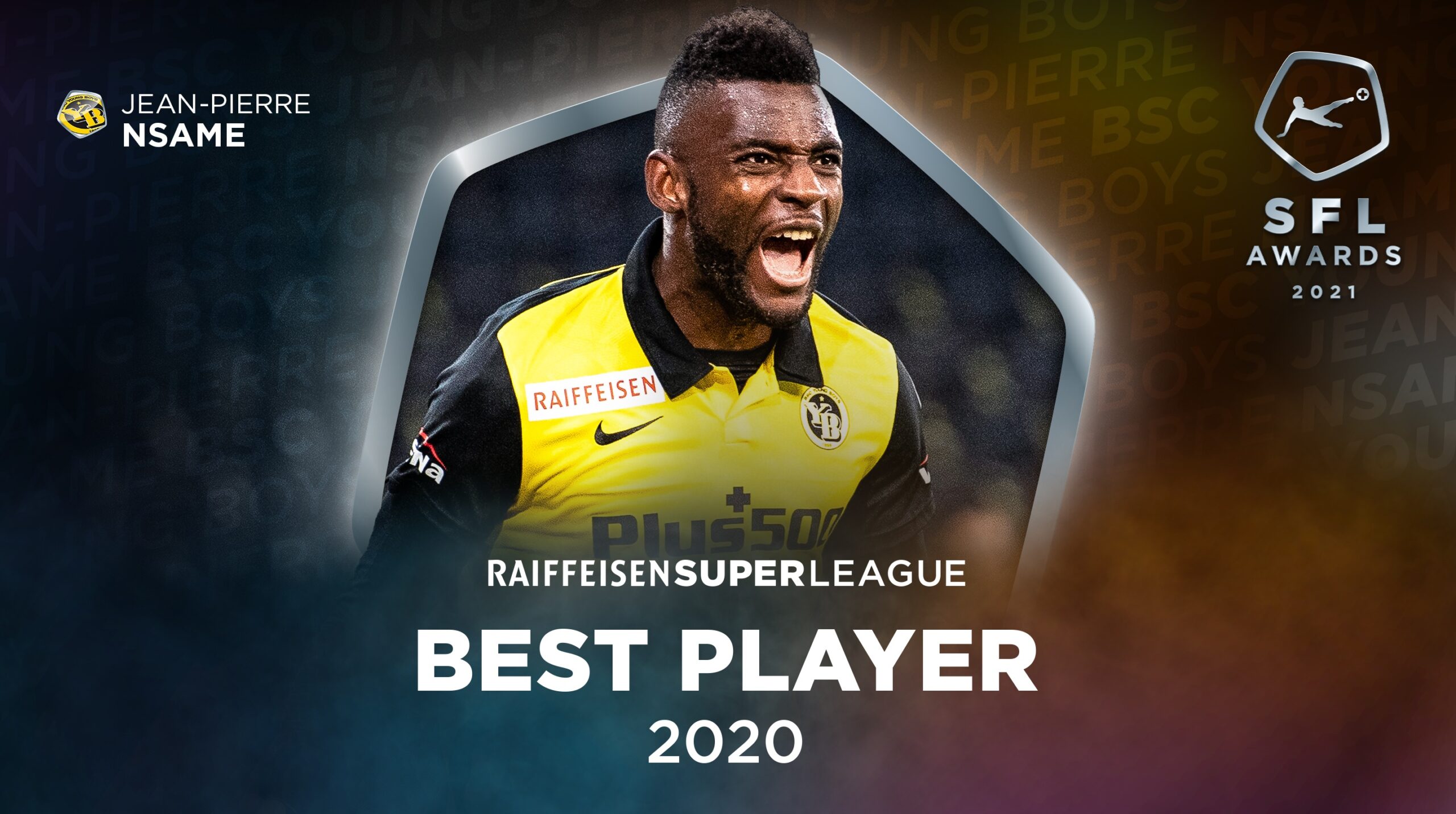 Suisse : l’international camerounais Jean-Pierre Nsamé encore sacré meilleur joueur 2020