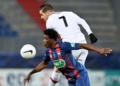 Aloys Fouda a joué son premier match avec SM Caen en Coupe de France contre Paris Saint-Germain