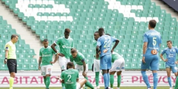 Saint-Etienne : fin de saison pour Moukoudi ?