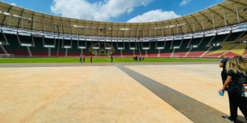 Stade Omnisports Paul Biya : inquiétudes pour la CAN 2021