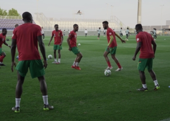 Nigéria – Cameroun : échauffement lors de l&rsquo;avant-match