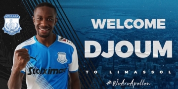 Mercato : Arnaud Djoum rejoint l’Apollon Limassol