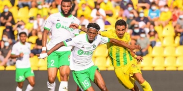 Ligue 1 : Harold Moukoudi et Yvan Neyou au ralenti